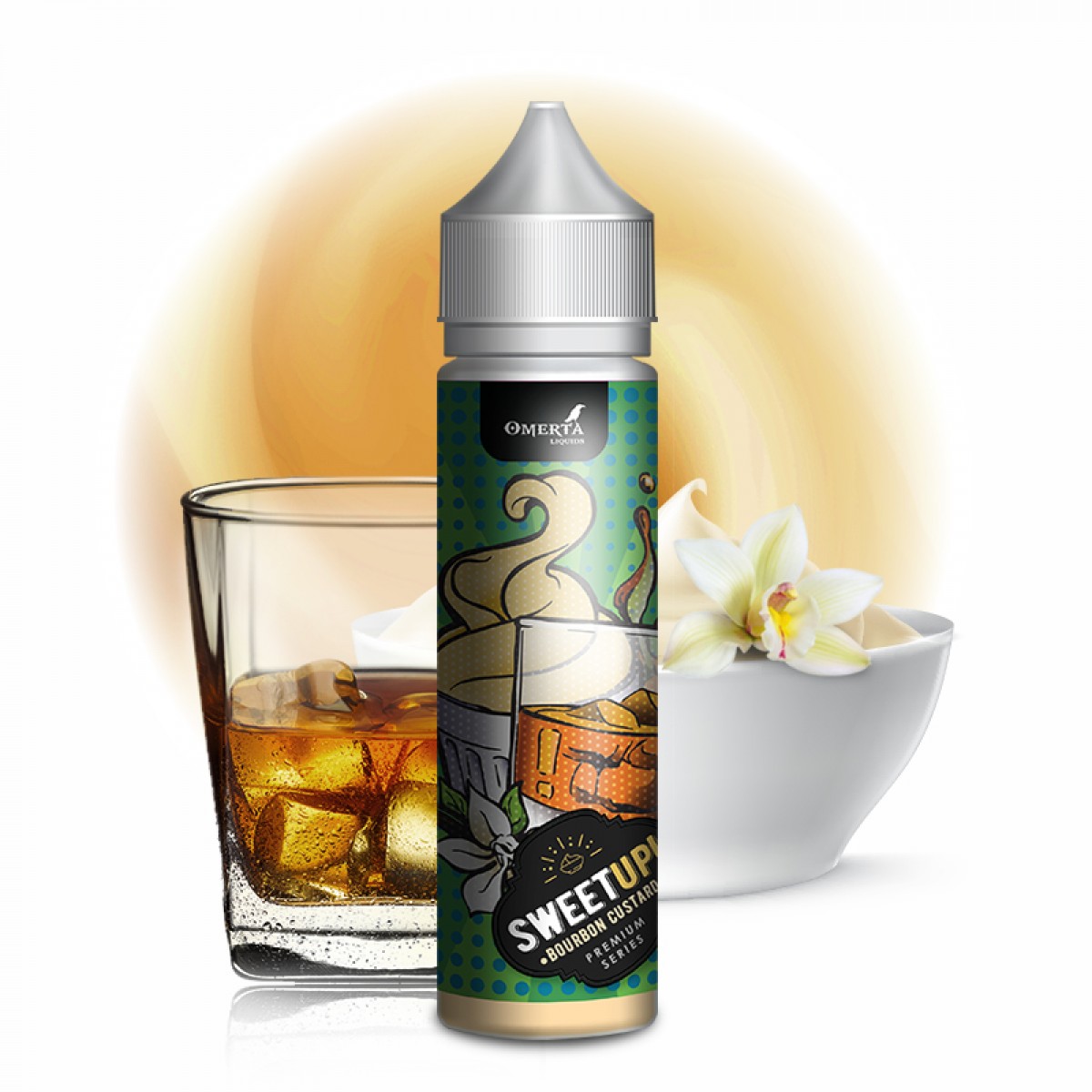 Omerta Bourbon Custard Flavorshot 20ml/60ml